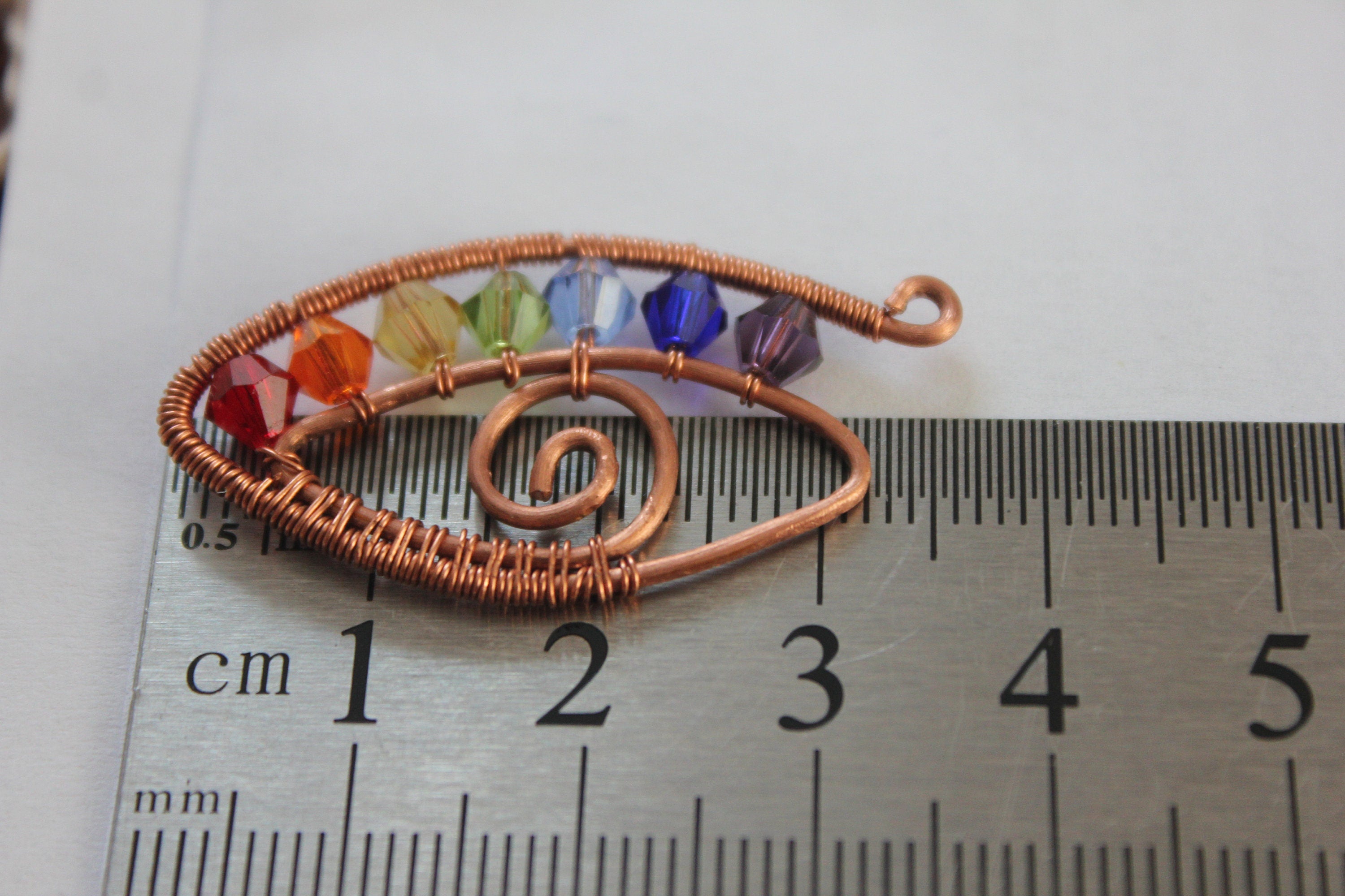 Evil eye lesbian earrings and pendant necklace,Seven Chakra jewelry, eye wire jewelry, girlfriend birthday present, copper anniversary women