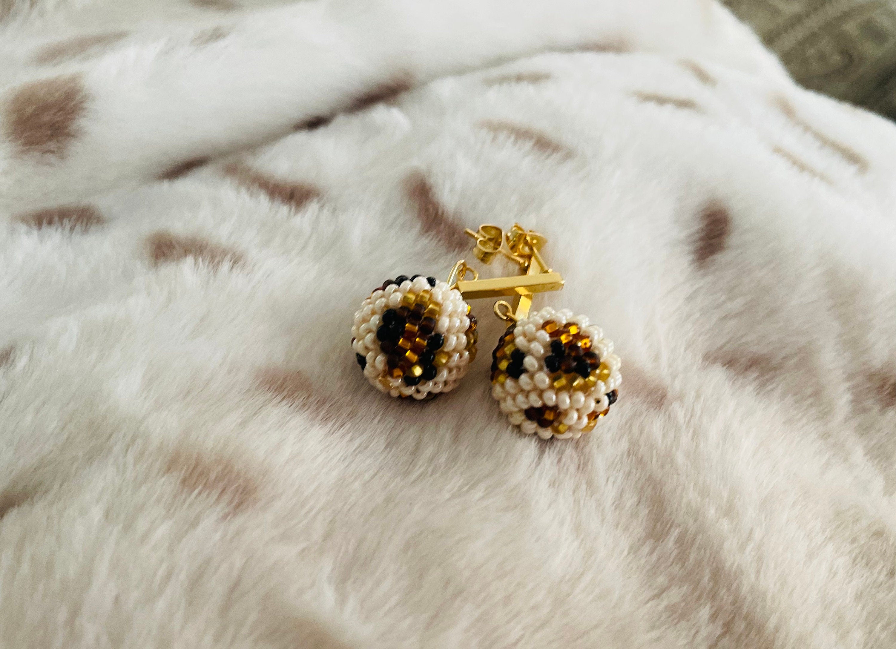 Leopard Necklace, animals jewelry, Bead crochet Necklace, leopard jewelry set, ethnic necklace, women choker collar,  handmade gifts for mom