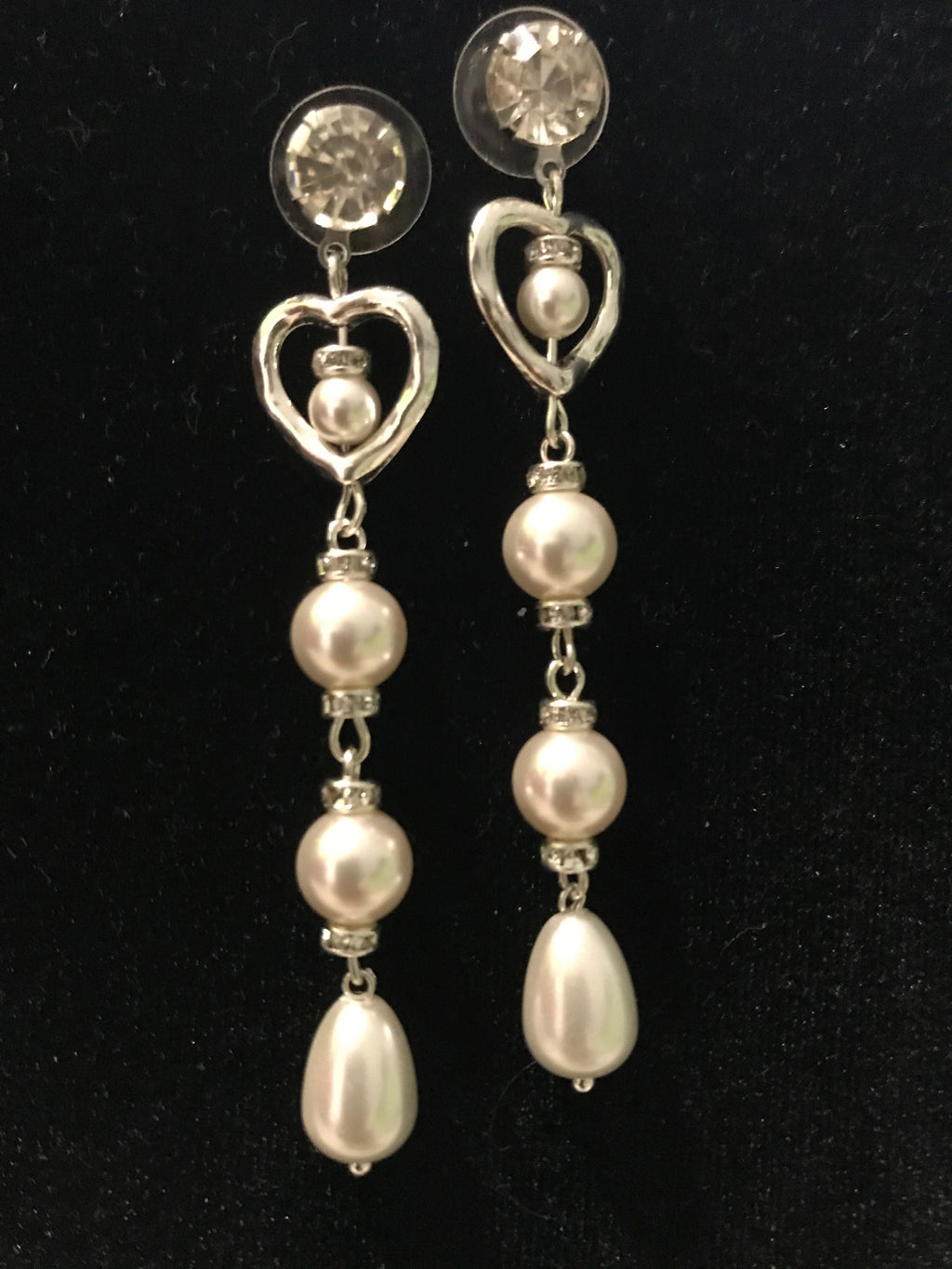 Bow Earrings Pearl Coquette Jewelry Bridal Earrings Swarovski Pearl Earrings Pearl Bow Earrings Post Earrings Gift For Her Bow Post Earrings