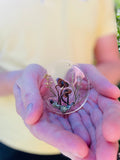 Personalized Family Name Mushroom Forest Christmas Ornament Suncatcher: Unique Car accessories
