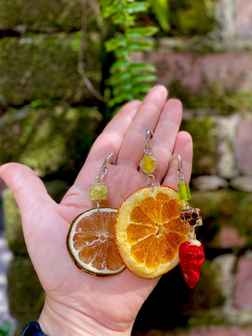 Dried Chili Pepper Bookmark: Resin Coated Kitchen Gift for Book Lover