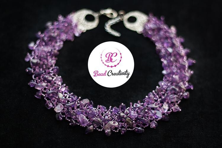 Amethyst necklace Personalized Christmas birthday gift for her mom grandma Pisces February birthstone collar choker purple wedding necklace