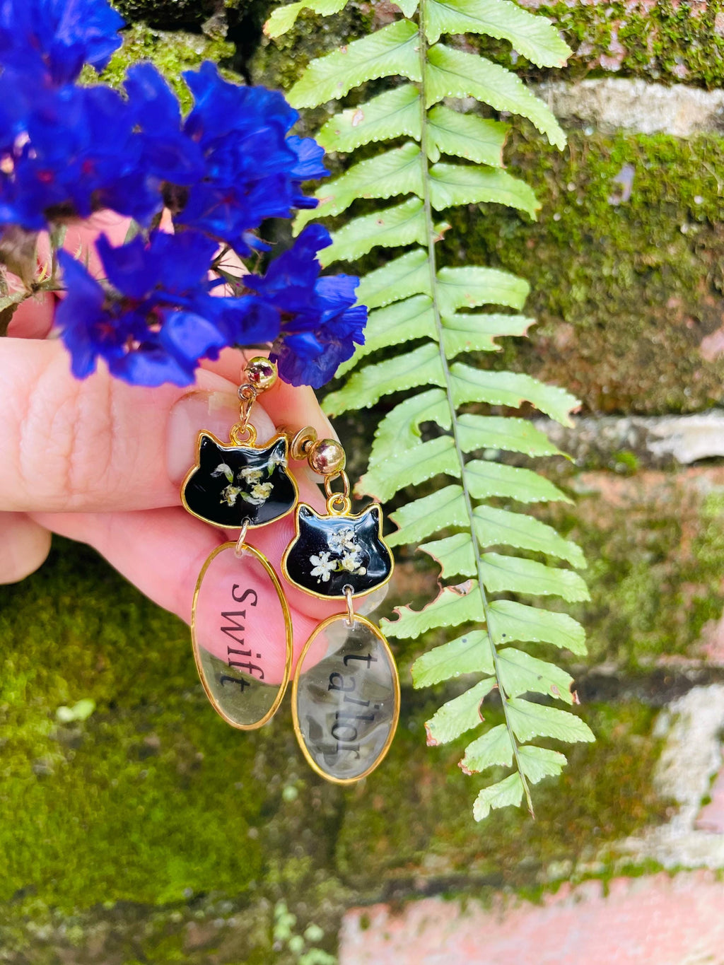 Taylor Swift Cat Earrings: Karma Is A Cat, Swiftie Jewelry