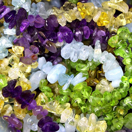 Rainbow assorted crystals necklace for women, bridal bohemian necklace silver, Gemstone Personalized necklace prom jewelry, Christmas gifts