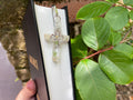 Birthstone Personalized Handmade Cross Bible Bookmark with Baby's Breath Flowers & Mustard Seed: Faith Inspired