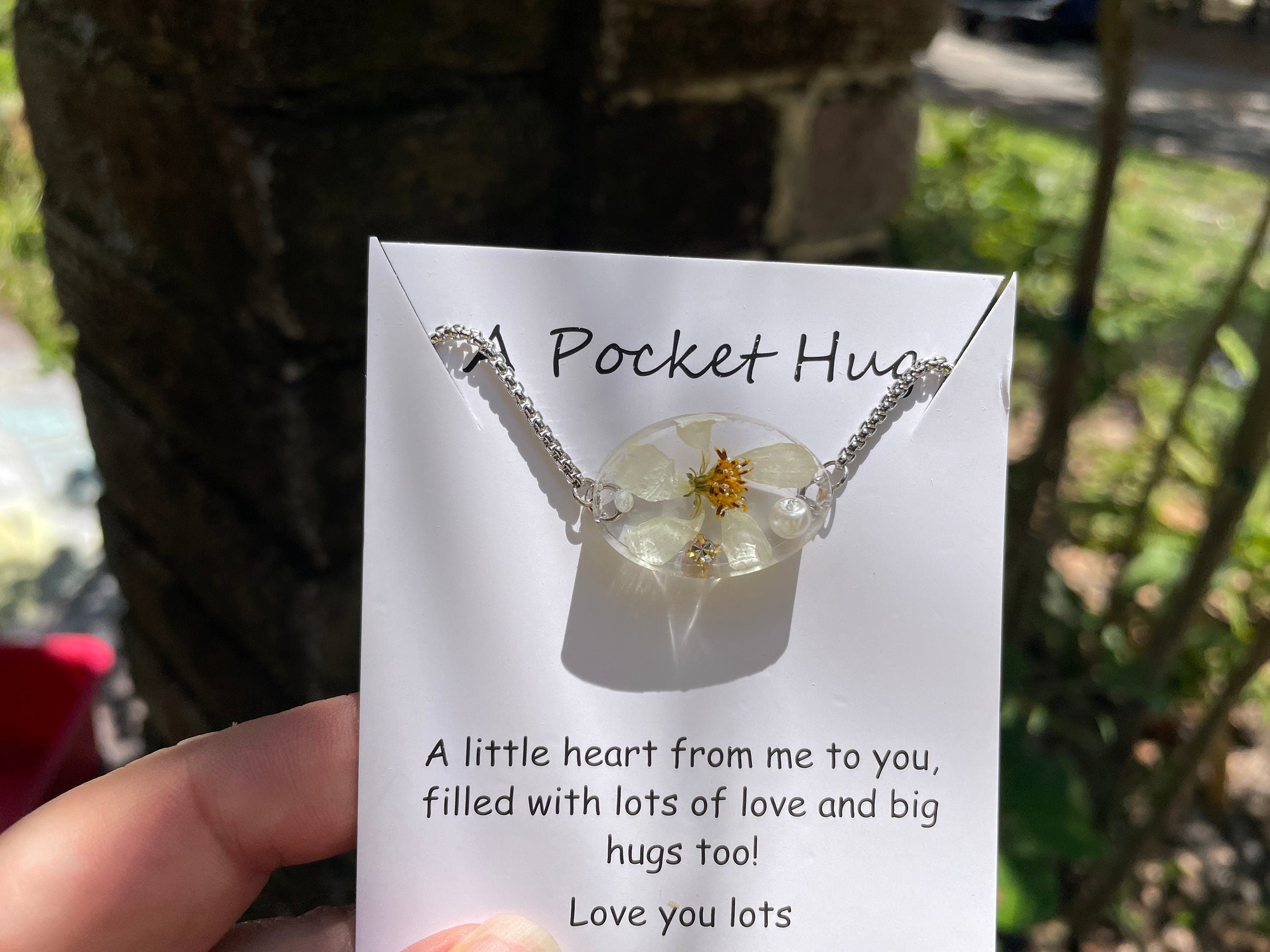 Personalized Birthstone Daisy Flower Bracelet: Handmade Wedding Jewelry